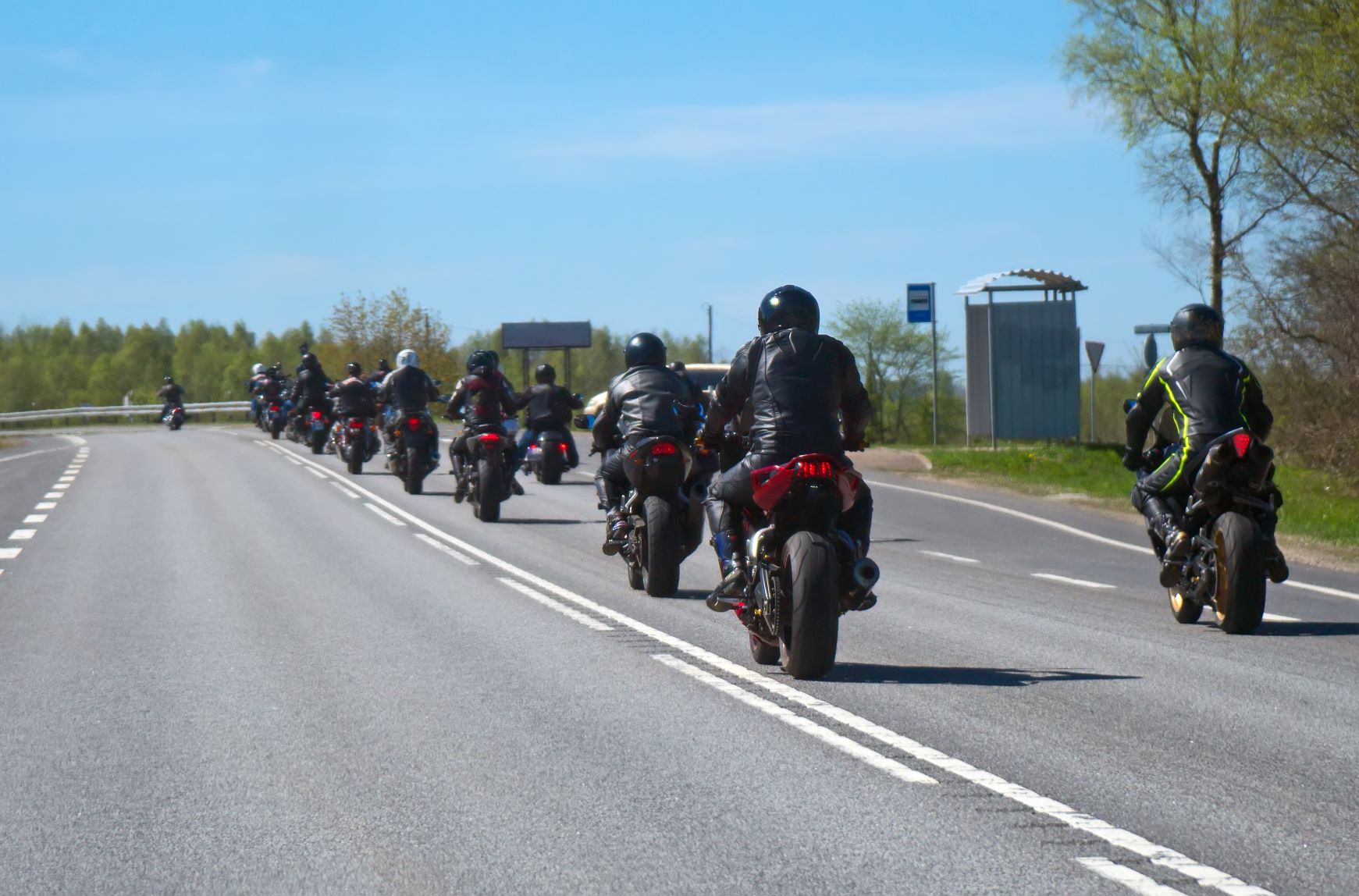 Motorcycle Group Red